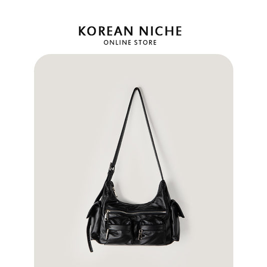 Style Sweet Cool Motorcycle Niche Trendy Shoulder Bags