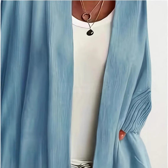 Women's Large Casual Simple Elegant Shawl With Knitwear