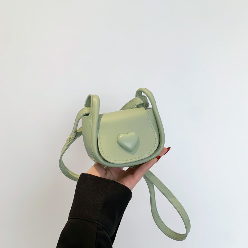 Fashion Mini Female With Hearts Spring Shoulder Bags