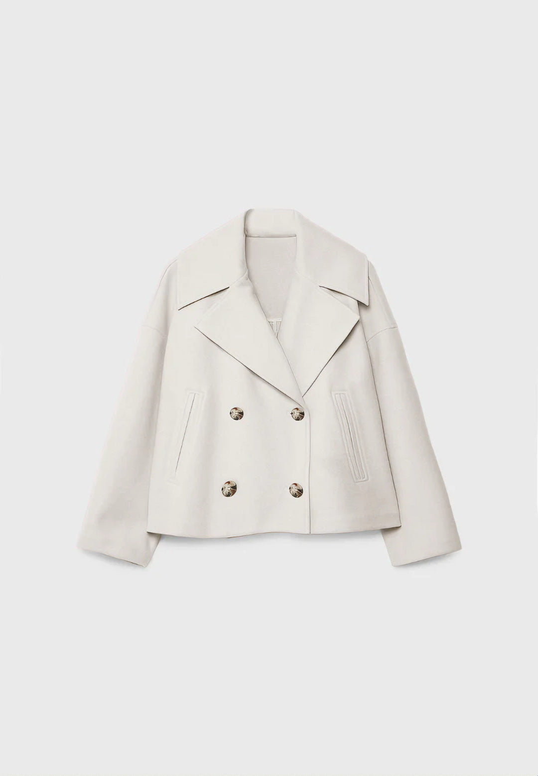 Women's Casual Small Woolen Long Sleeve Lapel Blazers