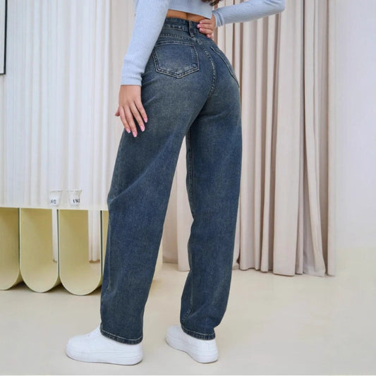 Women's Stylish Classy Attractive Russian Autumn Jeans
