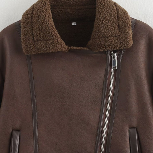 Women's New Casual Street Fashion Double-sided Jackets