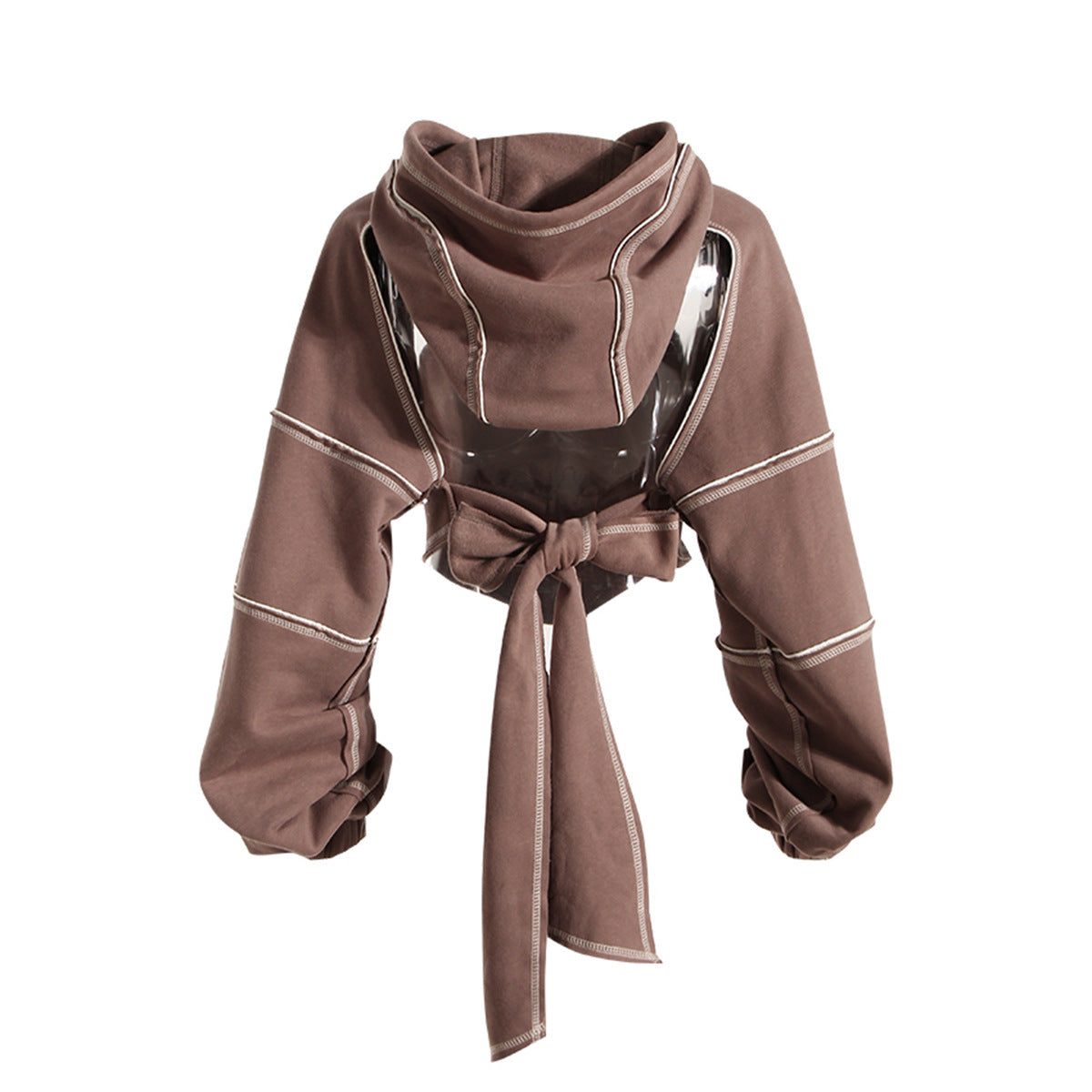 Women's Spring Bandage Dress Waistcoat Trendy Long Sweaters