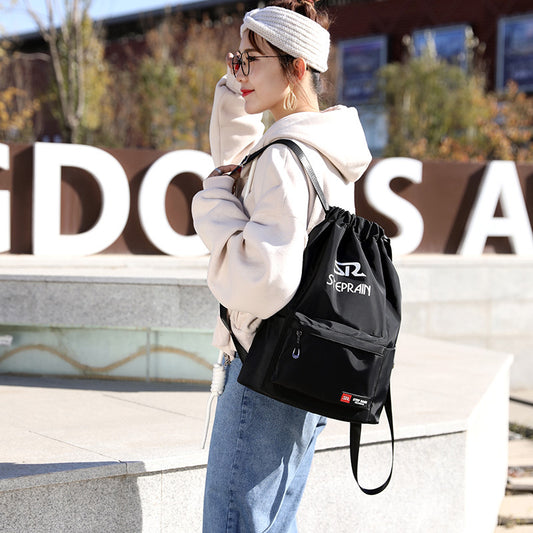 Drawstring Rope Large Capacity Portable Traveling Sports Backpacks