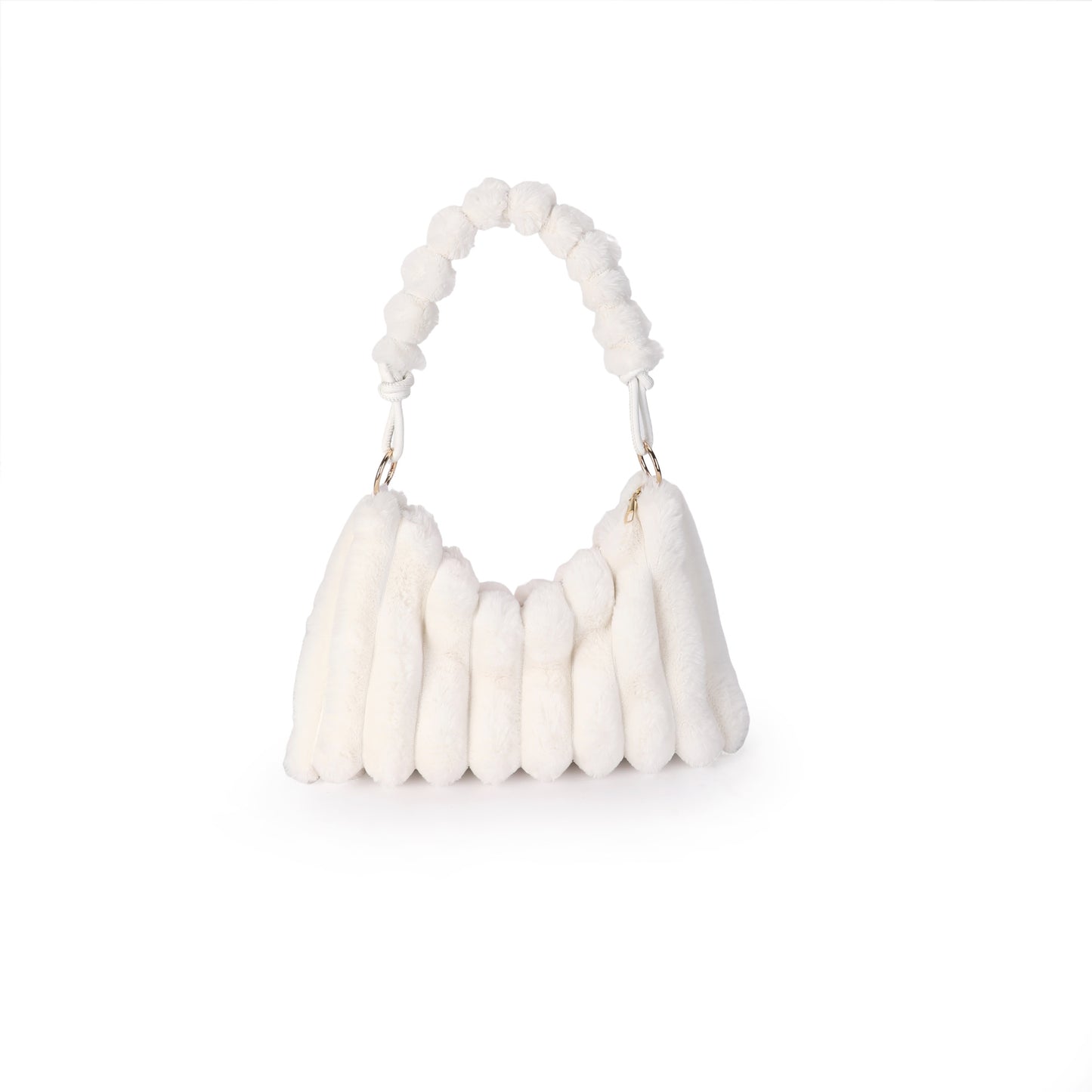 Women's Plush Fashion Simple Korean Style Temperament Tote Bags