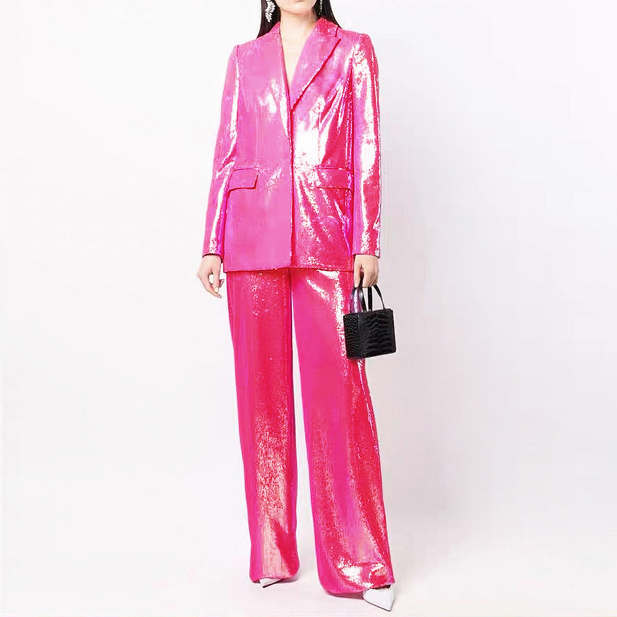 Women's Quality Sequins Shiny Elegant Fashion Suits