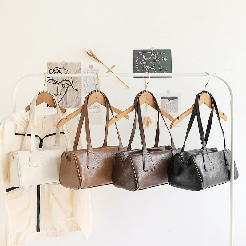 Women's Style Large Capacity Zipper Niche Fashionable Handbags