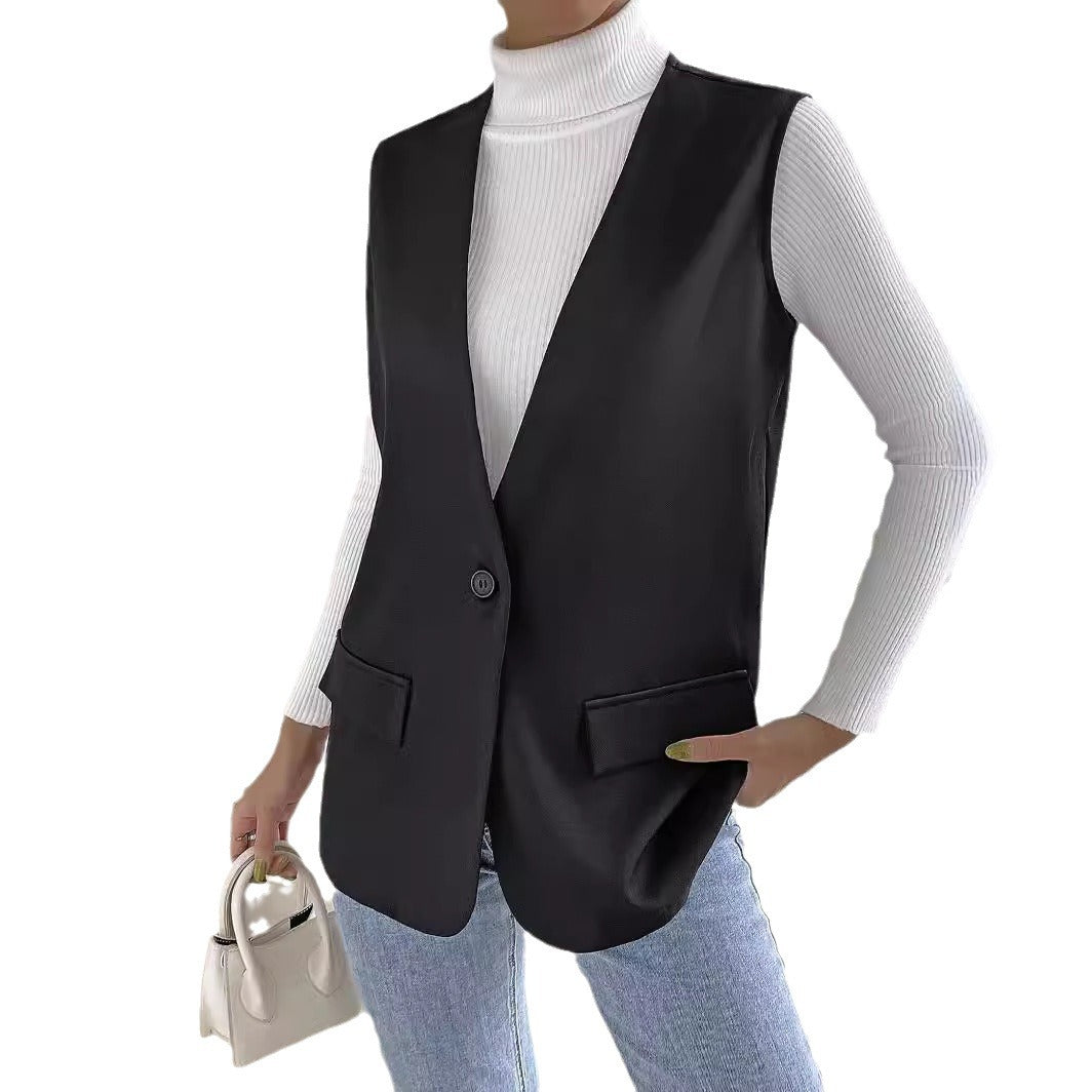 Cool Women's Fashion Slim Fit Elegant Women's Vest