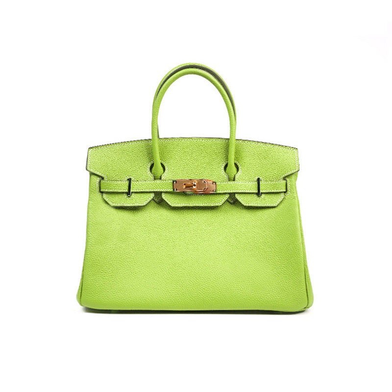 Women's High Sense Fashion Temperament Genuine Leather Classic Handbags