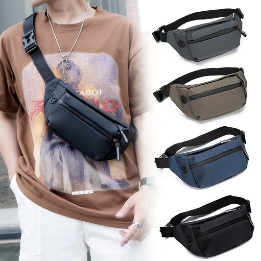 Men's New Creative Solid Color Customized Men's Chest Bags