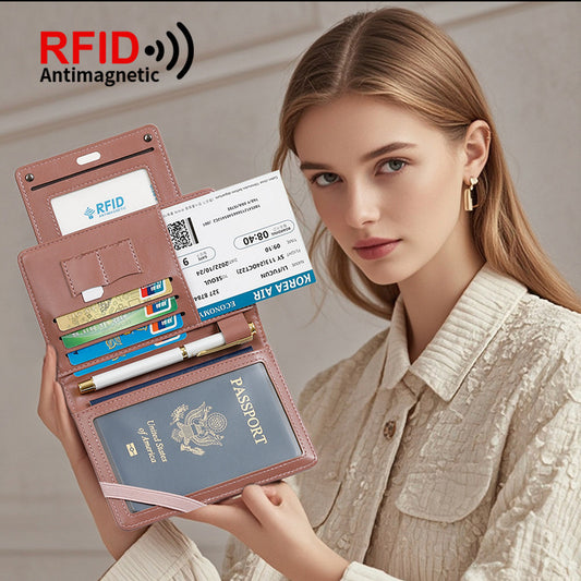 Swiping Multifunctional Vaccine Storage Certificate Passport Card Holder