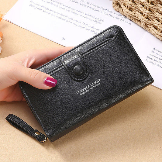 Women's Wrist Strap Clutch Fashion Korean Style Ladies Wallets