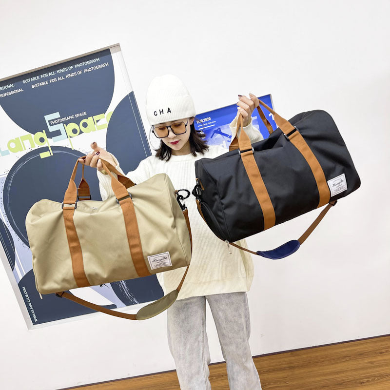 Solid Color Oxford Cloth Waterproof Lightweight Bags