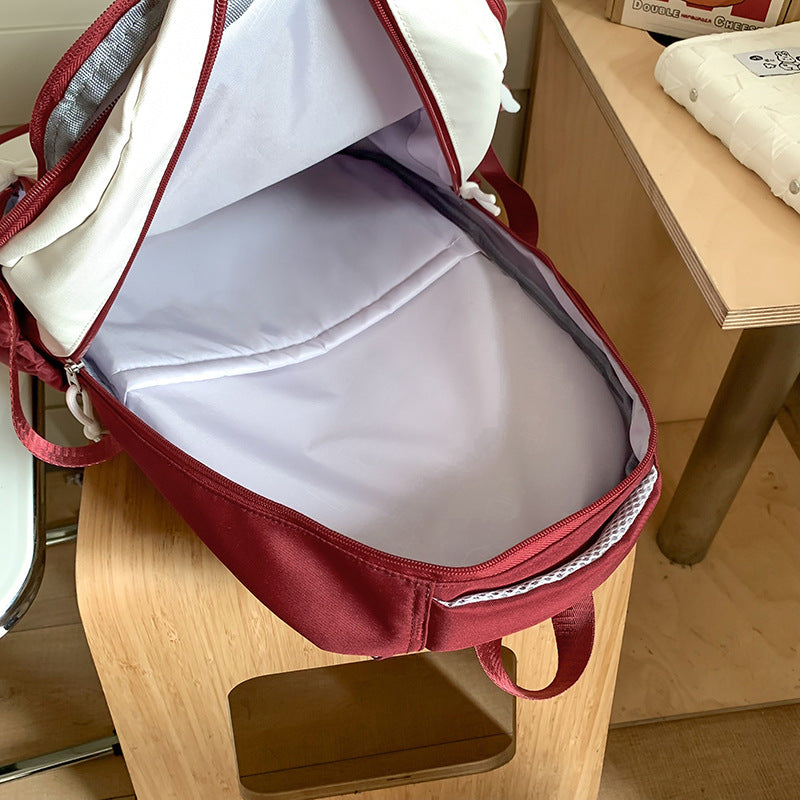 Female Korean Style Large Capacity Junior Middle School Students' Schoolbags