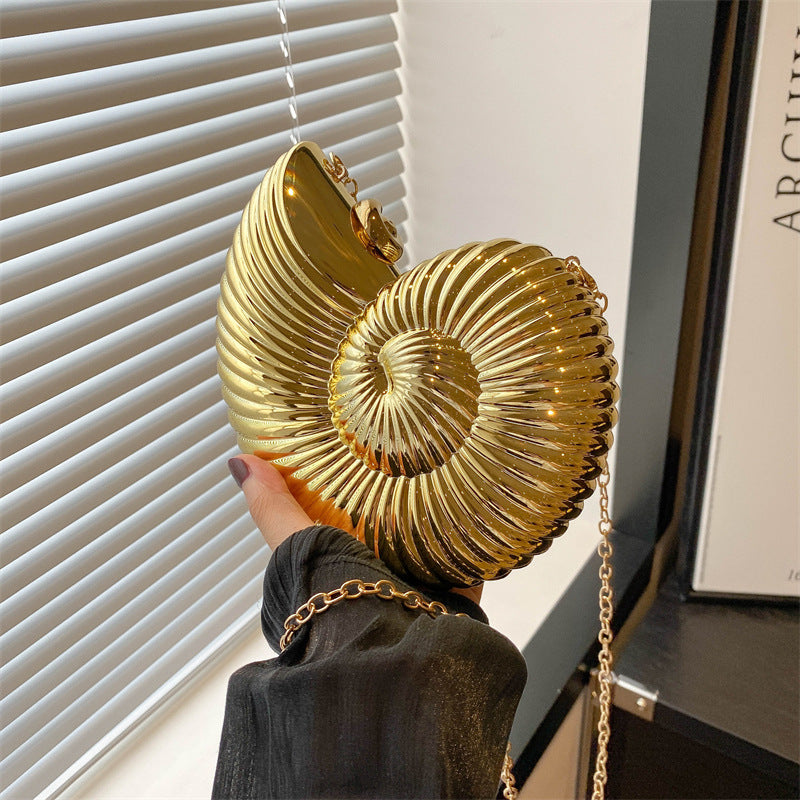 Fashion Summer Conch Chain Advanced Eye-catching Evening Bags
