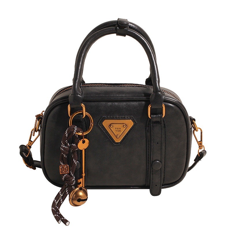 Women's Winter Retro Portable Red Fashion Simple Handbags