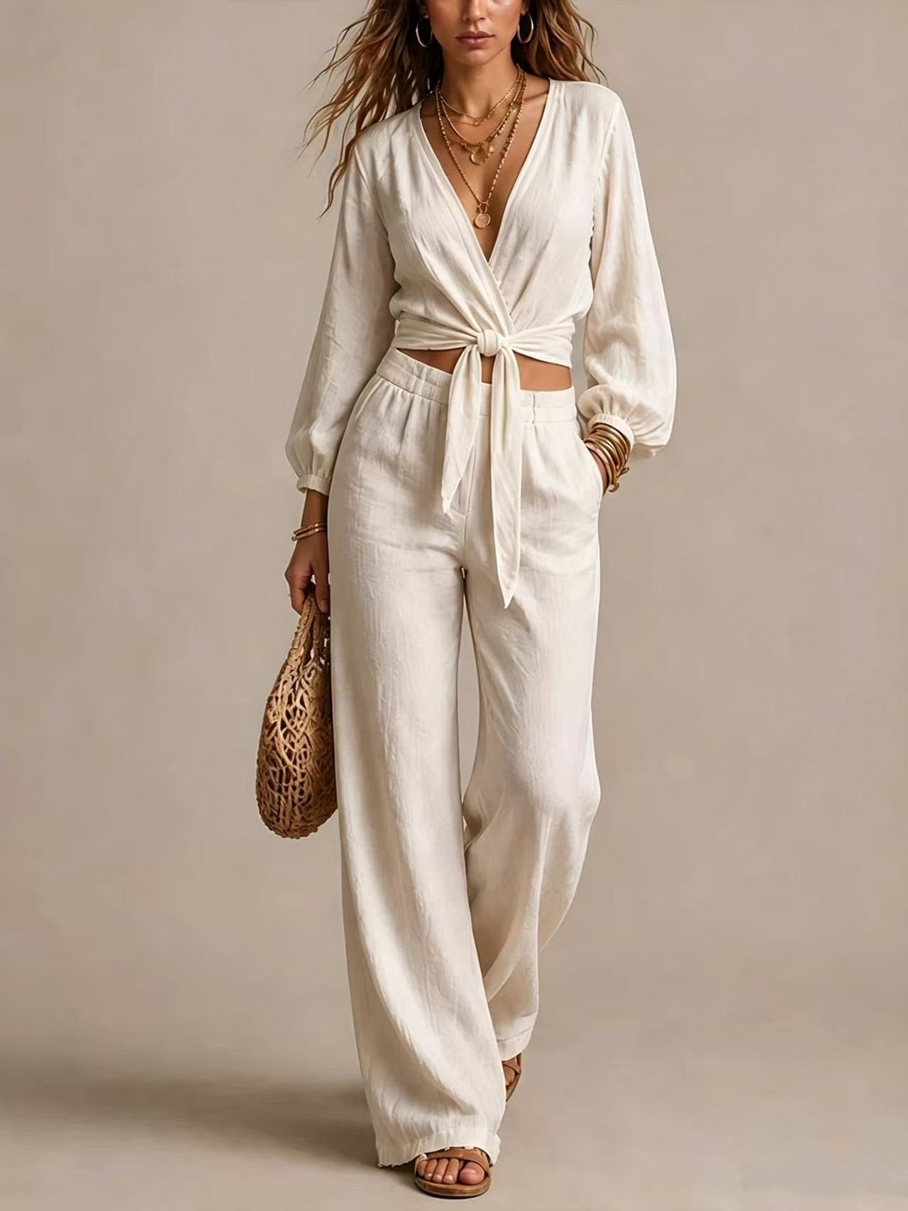 Creative Casual Women's Temperament Leisure Autumn Pants