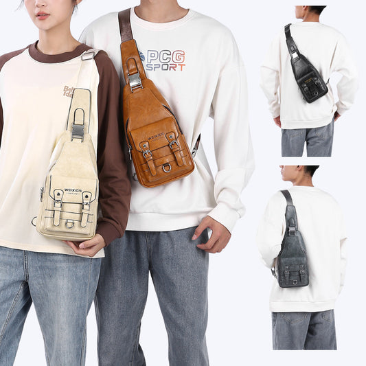Women's & Men's & Trendy Large Capacity High-grade Fashion Men's Messenger Bags
