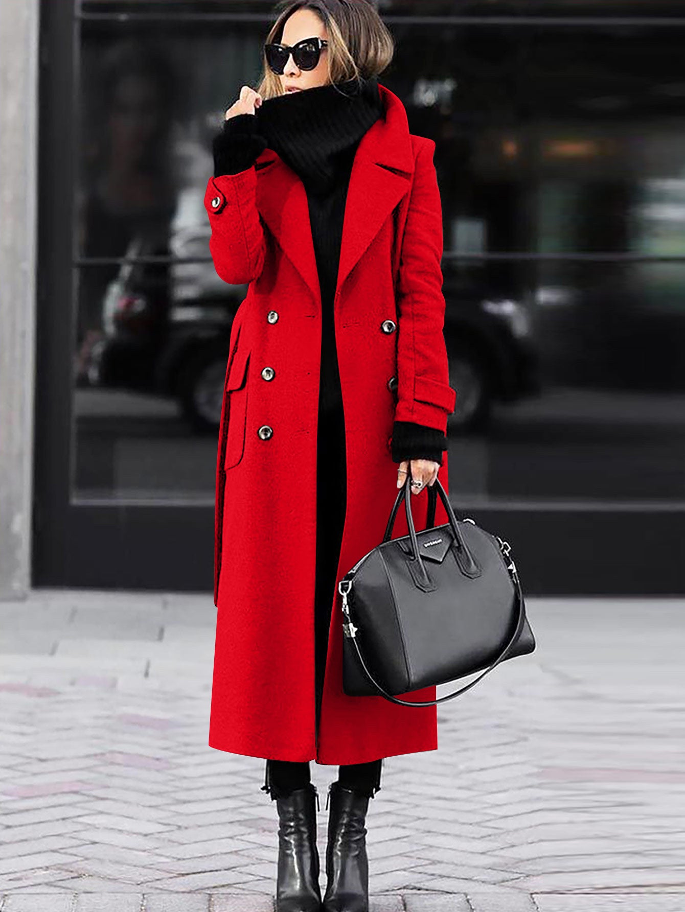 Women's Charming Slouchy Casual Fashion Woolen Coats