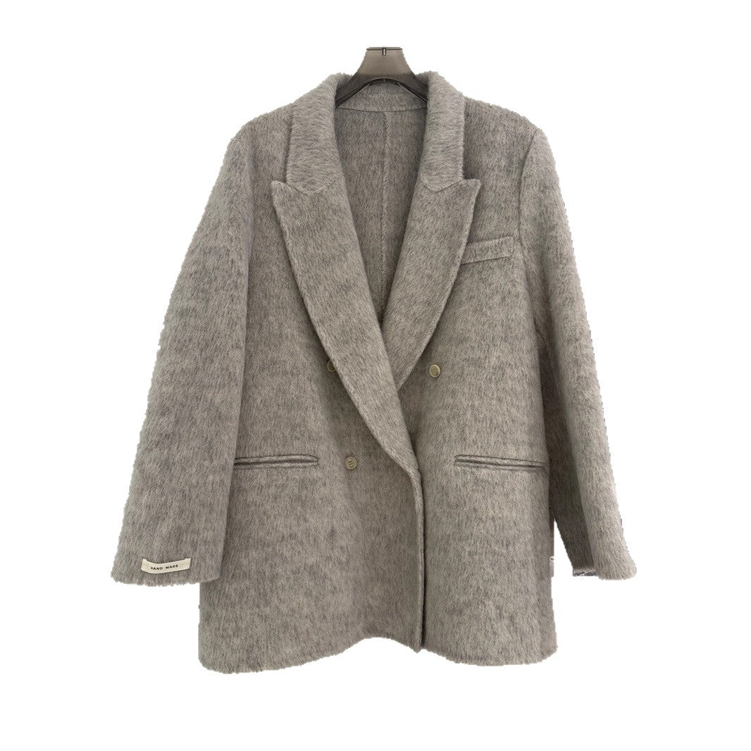 Women's Korean Style Idle Double-sided Wool Overcoat Coats