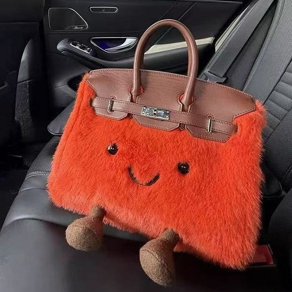 Classy Limited Edition Cute Furry Elf Crossbody Bags