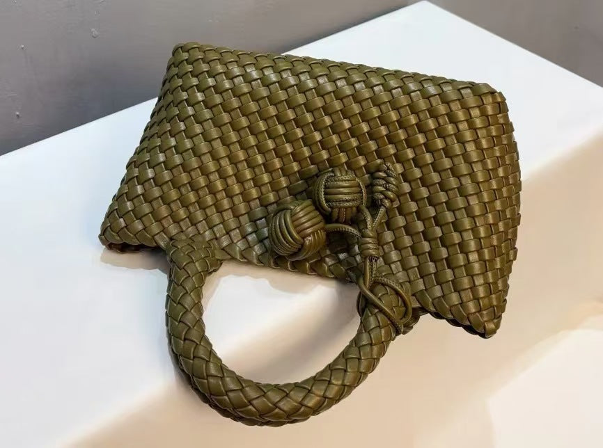 Women's Cute Woven Simple Personality Vegetable Basket Handbags