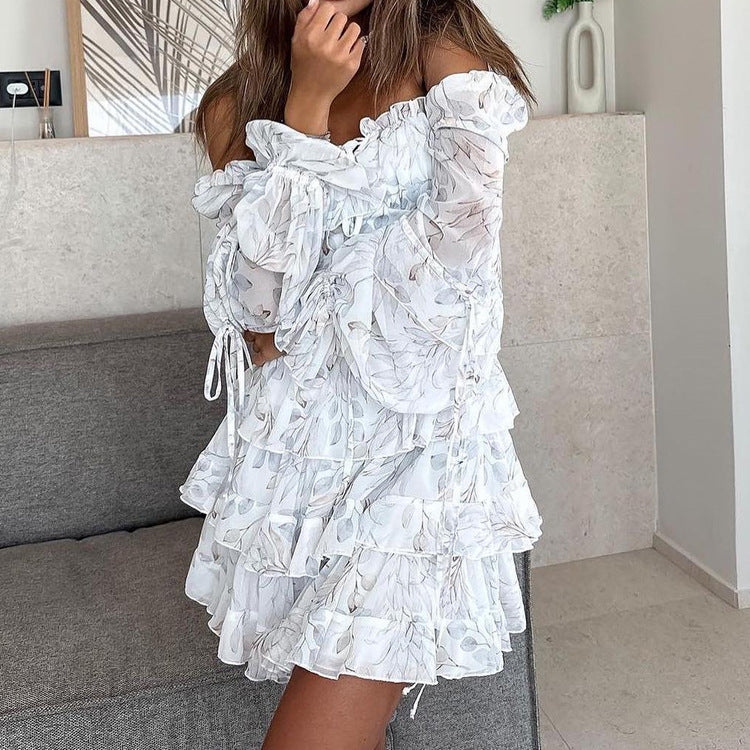 Dress Woman Long Sleeve High Sense Dresses