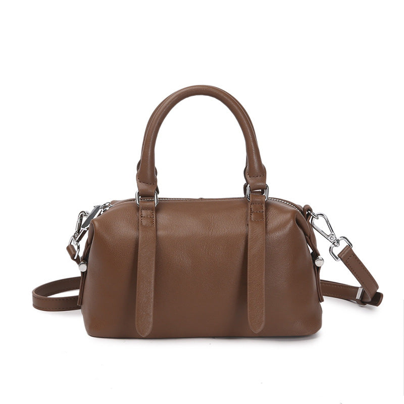 Women's Commuter Genuine Leather Vegetable Tanned Cowhide Handbags