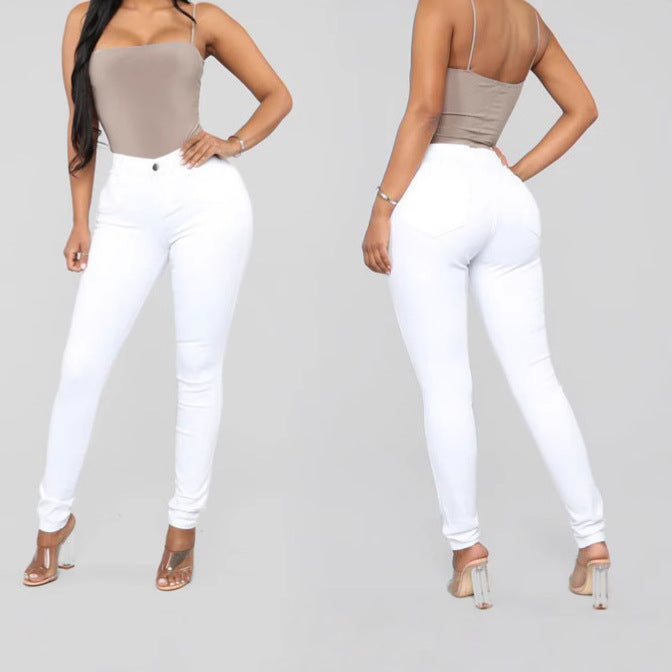 Women's Fashion Slim Stretch Denim Skinny Women's Jeans