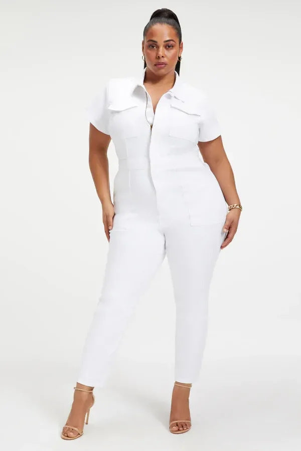 Women's Fashion Casual Slimming Wear Slim Fit Jumpsuits