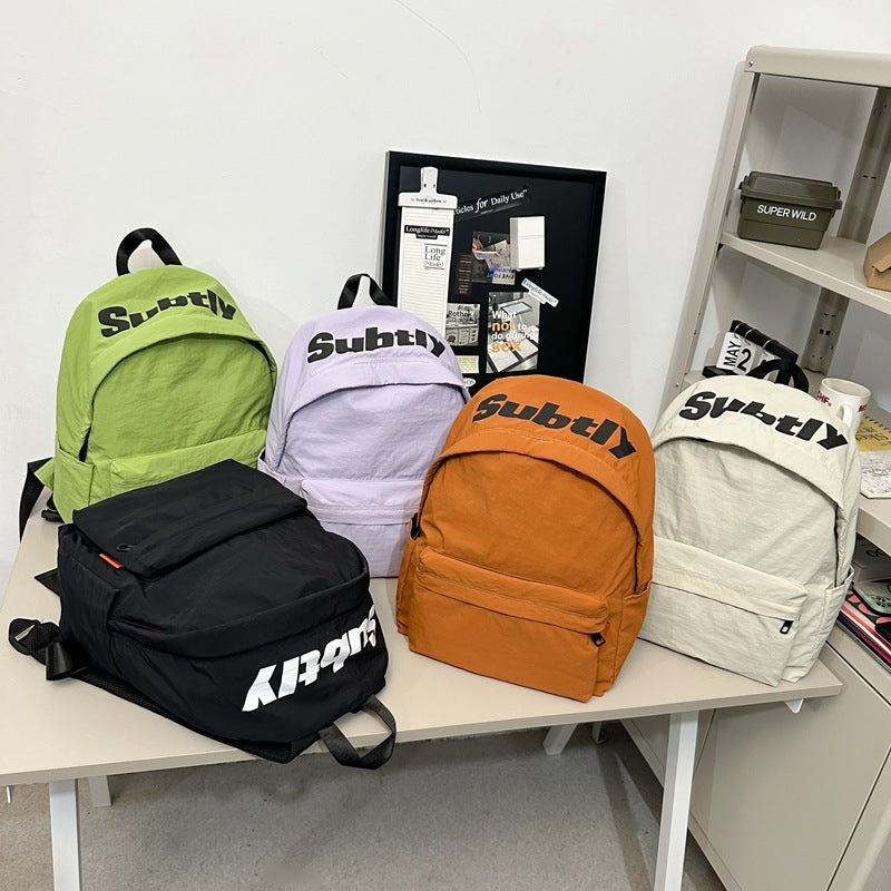 Men's Fashion Large Capacity Female High Lightweight Backpacks