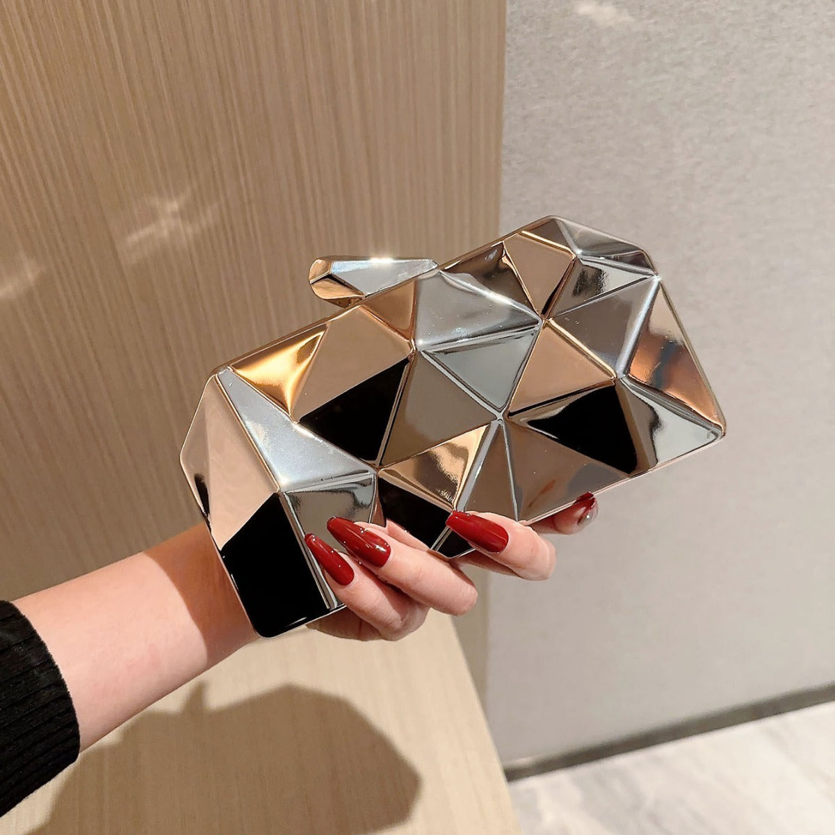Dinner Metal Clutch Chain Dress Garment Evening Bags