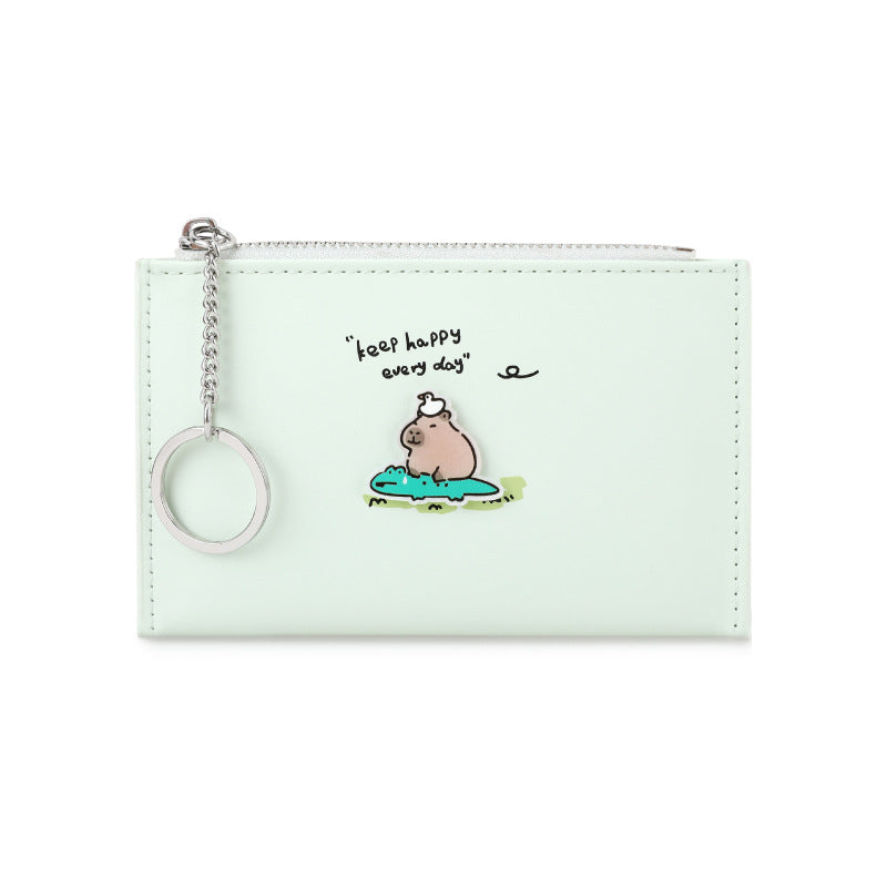 Creative Popular Cute Cartoon Anime Capybara Card Holder