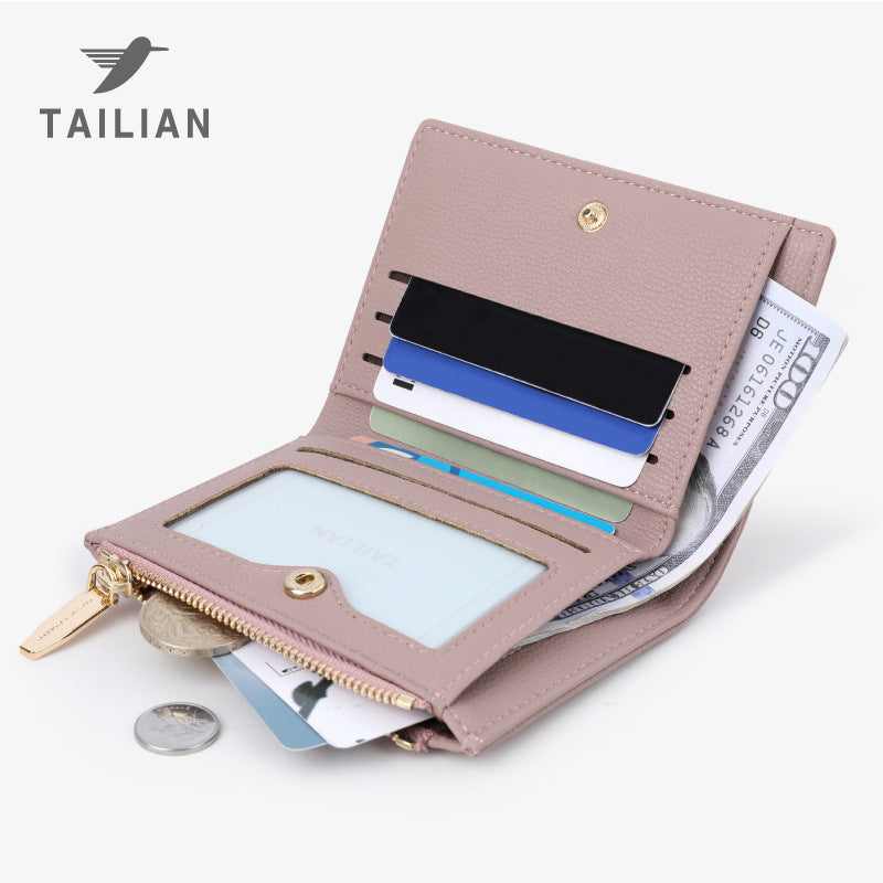 Women's Cash Storage Multiple Slots Printing Ladies Wallets