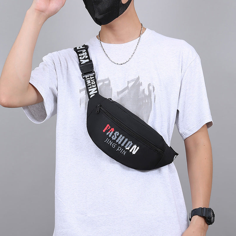 Women's & Men's & Large Capacity Lightweight Fitness Fashion Men's Chest Bags