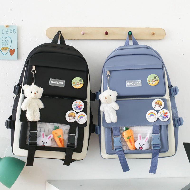 Set Primary Grade To Female Cute Backpacks
