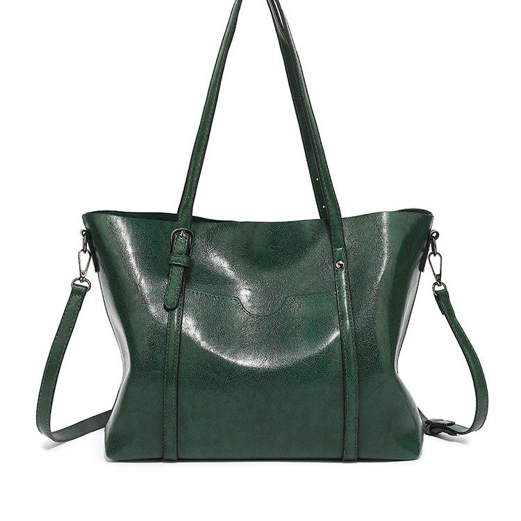 Women's Classic Fashion Soft Leather Big Handbags