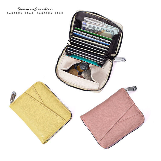 Tactile Feel Style Organ Simple Large Ladies Wallets
