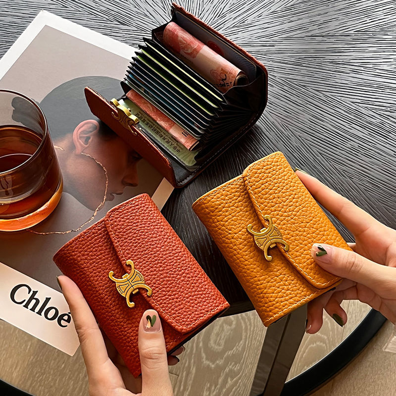 Style Advanced Light Luxury Certificate Multiple Card Holder