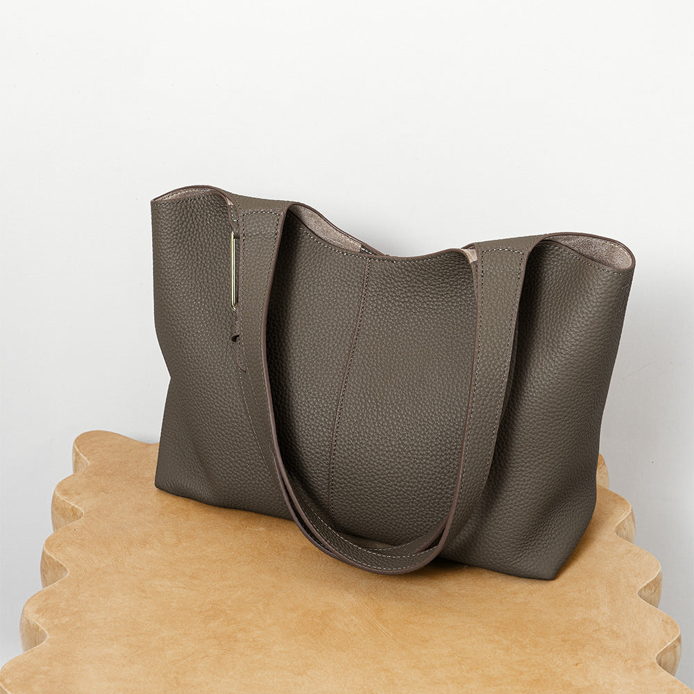 Women's High-grade Light Luxury Genuine Leather Layer Bags