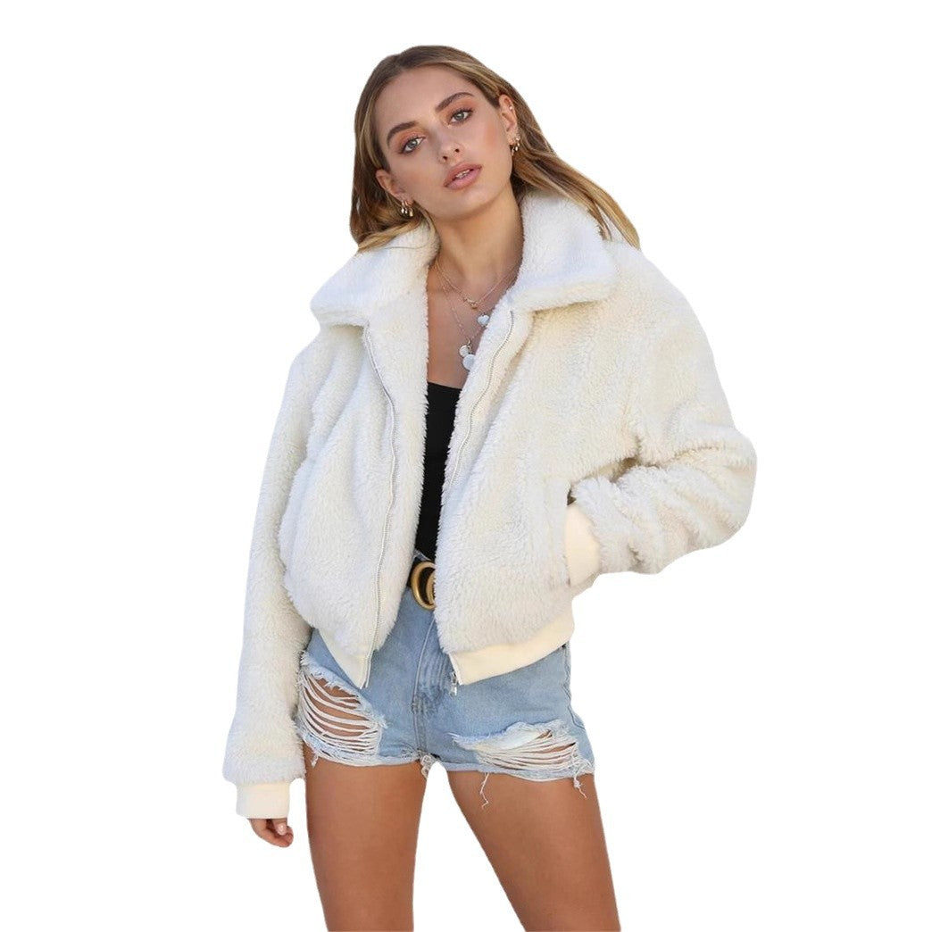 Durable Creative Trendy Women's Warm Plush Women's Sweater, Sweater