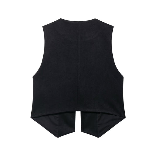 Women's Autumn Embroidered Waistcoat Ethnic Style Beaded Vests