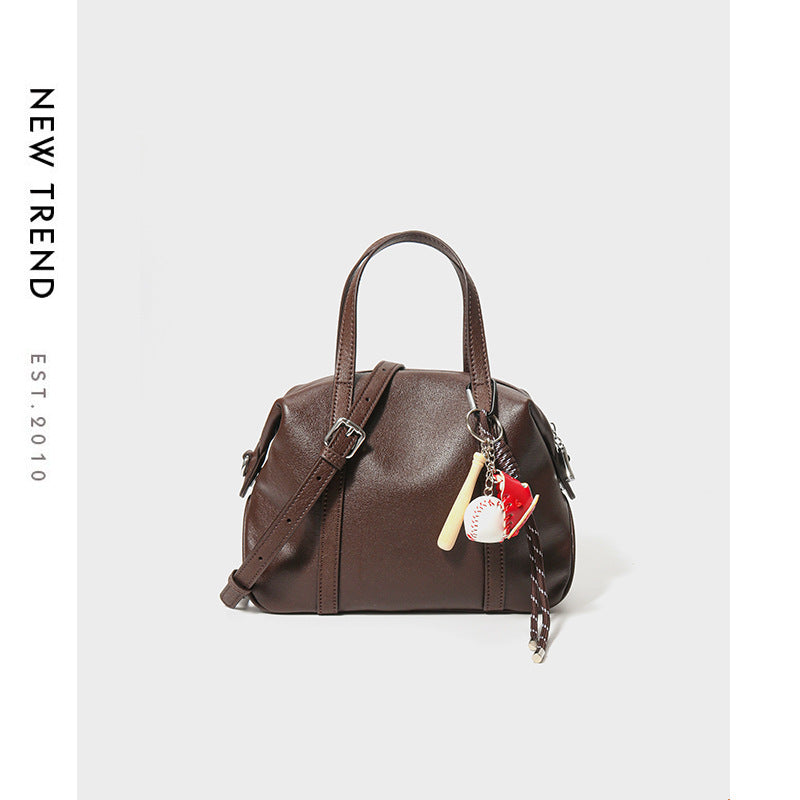 Women's Genuine Leather Fashion Design Simple Shoulder Bags