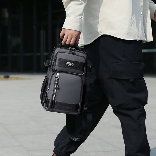 Men's Multifunctional Fashion Function Various Carrying Large Men's Chest Bags