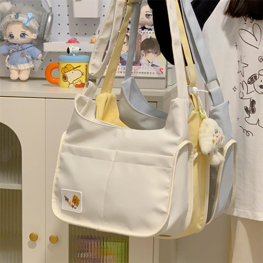 Bar Cartoon Style Class Portable Large Bags