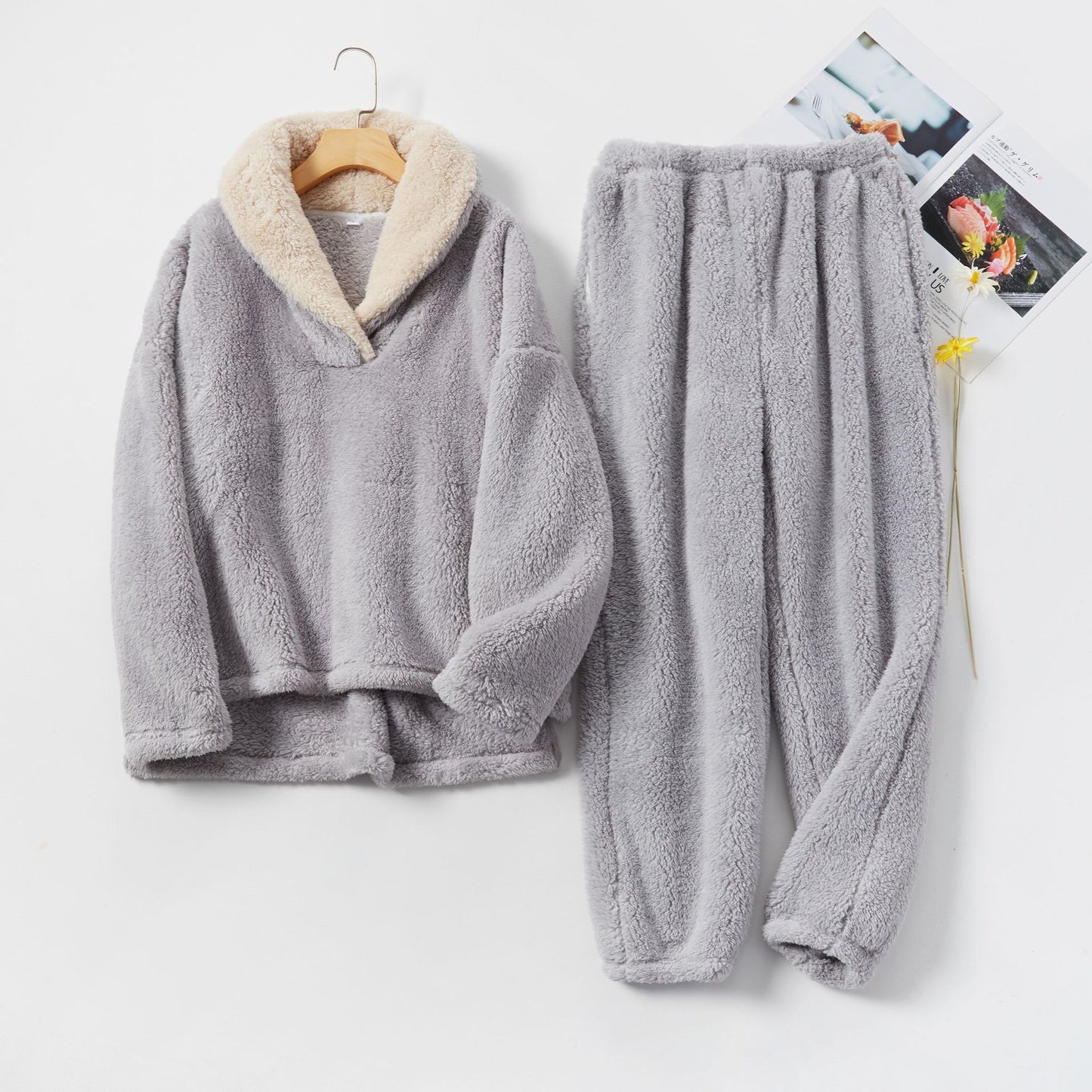 Veeteen Pajamas Long Sleeve Loose European Sweaters