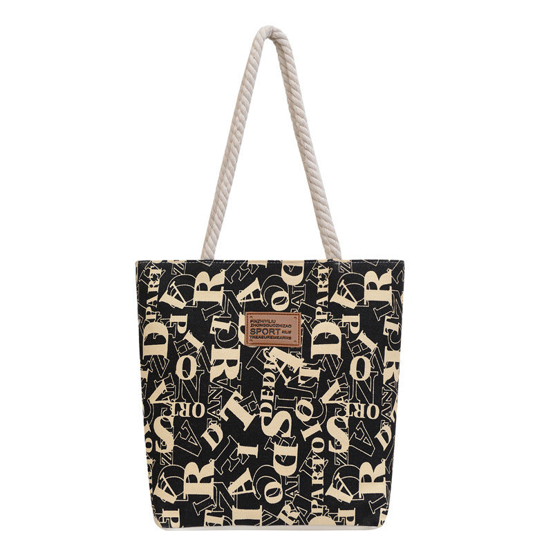 Canvas Female For Class Commuter Large Capacity Bags