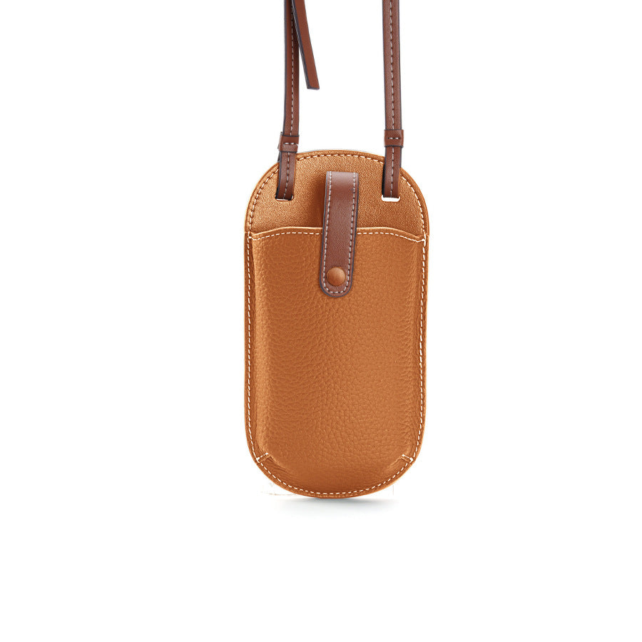 Layer Cowhide Autumn Retro Genuine Leather Phone Bags