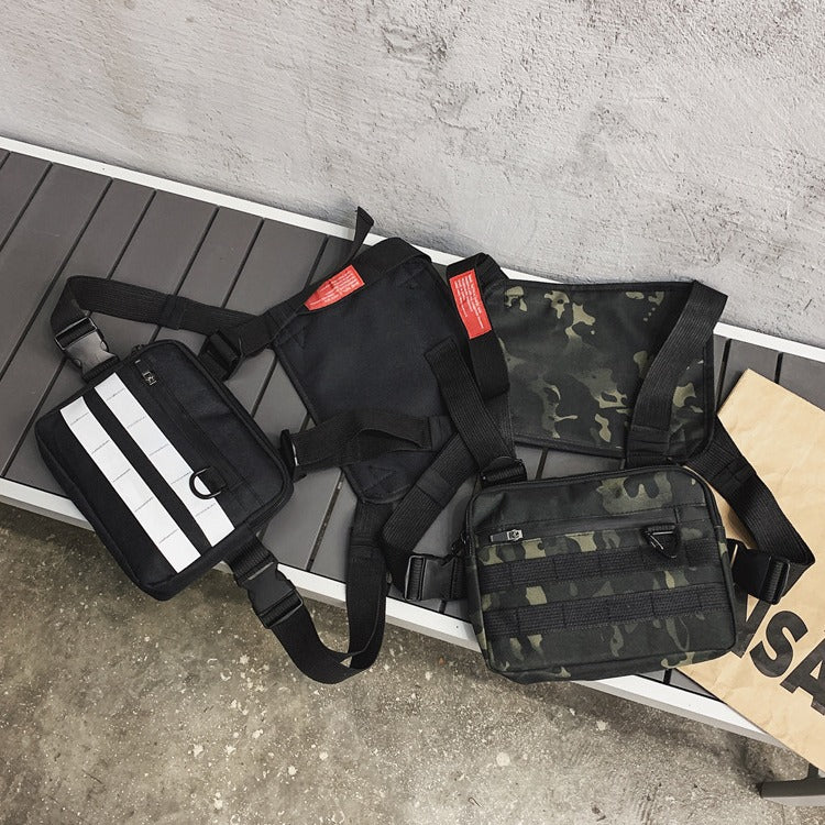 Waistcoat Workout Devices Waterproof Hard-wearing Hiking Men's Waist Packs