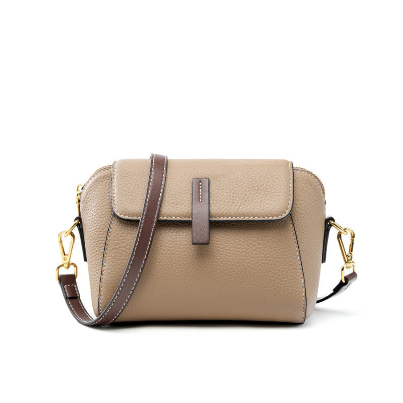 Layer Cowhide Genuine Leather For White Bags